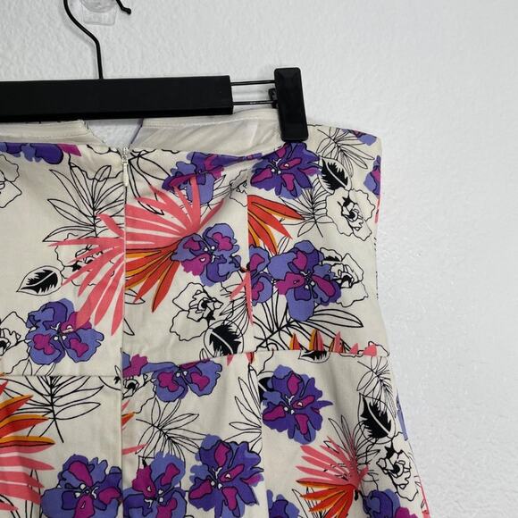 Francesca’s Womens Dress Size M Floral Strapless Sweetheart Neckline Mini - Picture 14 of 14